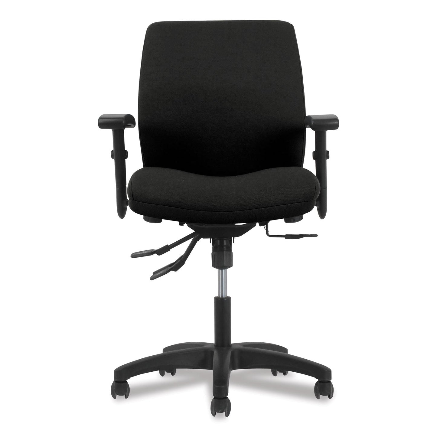 HON Network Mid-Back Task Chair, Supports Up to 250 lb, 18.3" to 22.8" Seat Height, Black