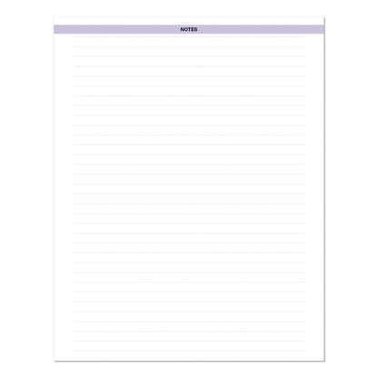 House of Doolittle Recycled Wild Flower Weekly/Monthly Planner, Wild Flowers Artwork, 9 x 7, Gray/White/Purple Cover, 12-Month (Jan-Dec): 2023