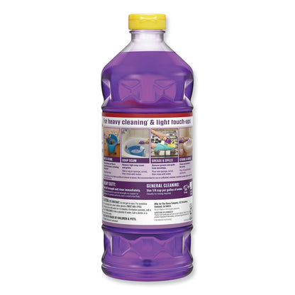 Pine-Sol Multi-Surface Cleaner, Lavender, 48oz Bottle, 8/Carton