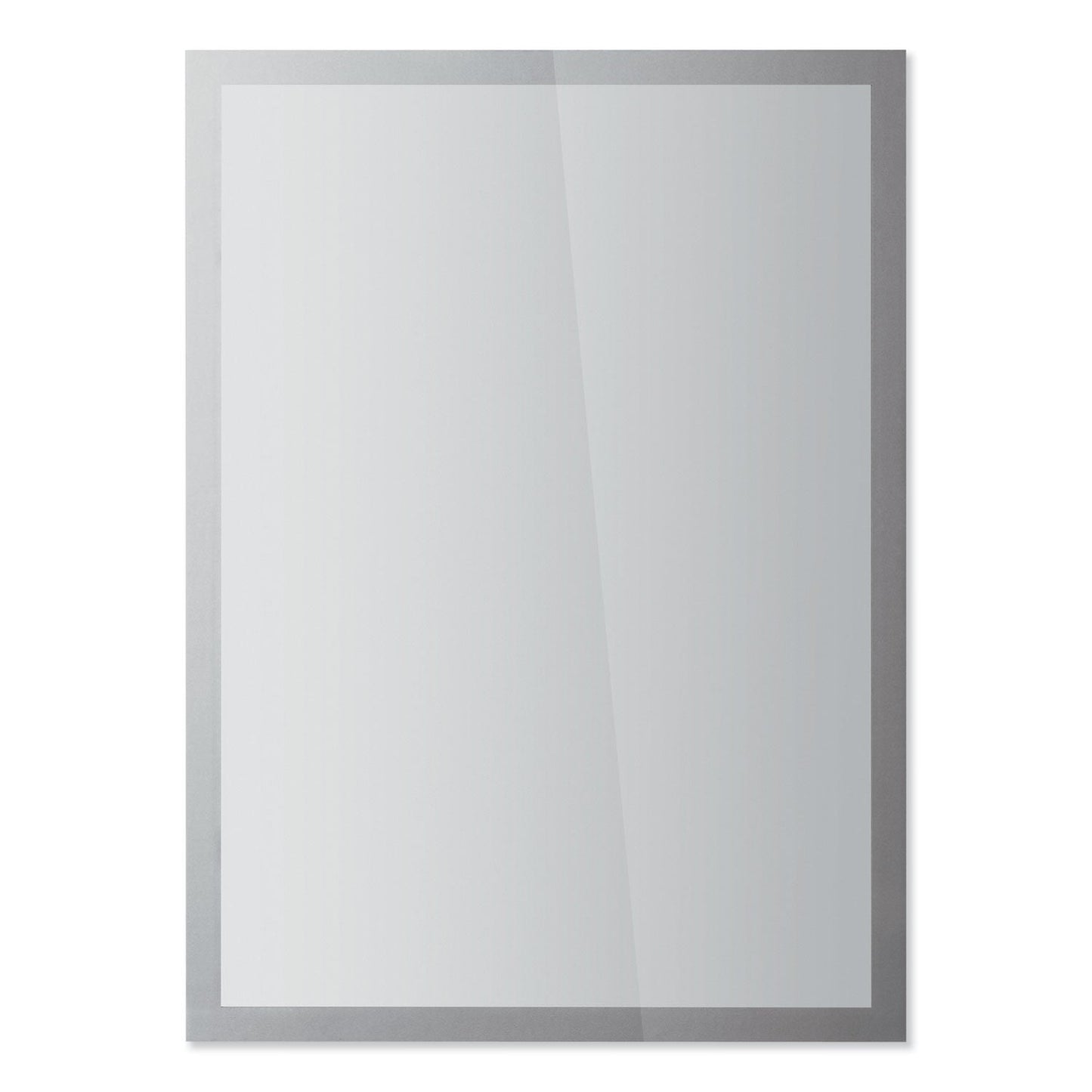 Durable DURAFRAME SUN Sign Holder, 11 x 17, Silver Frame, 2/Pack