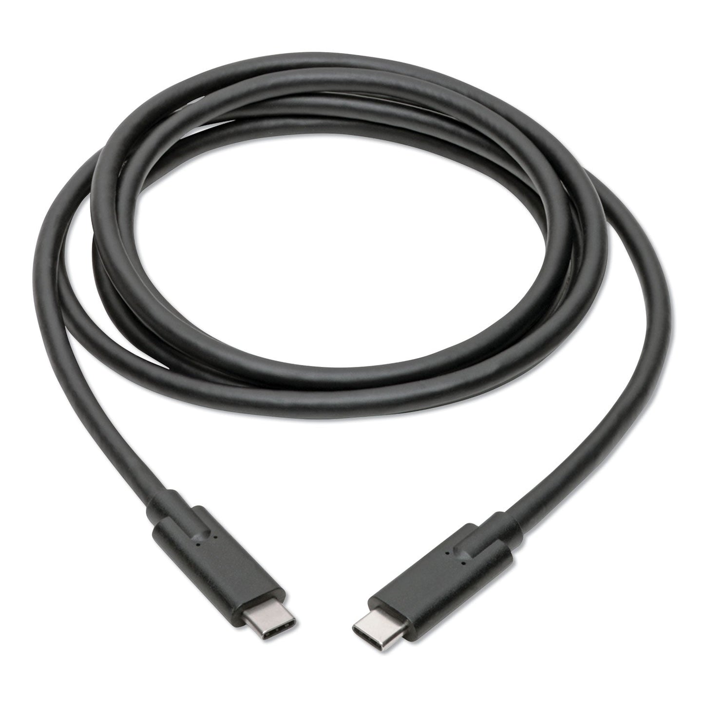 Tripp Lite USB 3.1 Gen 1 (5 Gbps) Cable, USB Type-C (USB-C) to USB Type-C (M/M), 5 A, 6 ft, Black