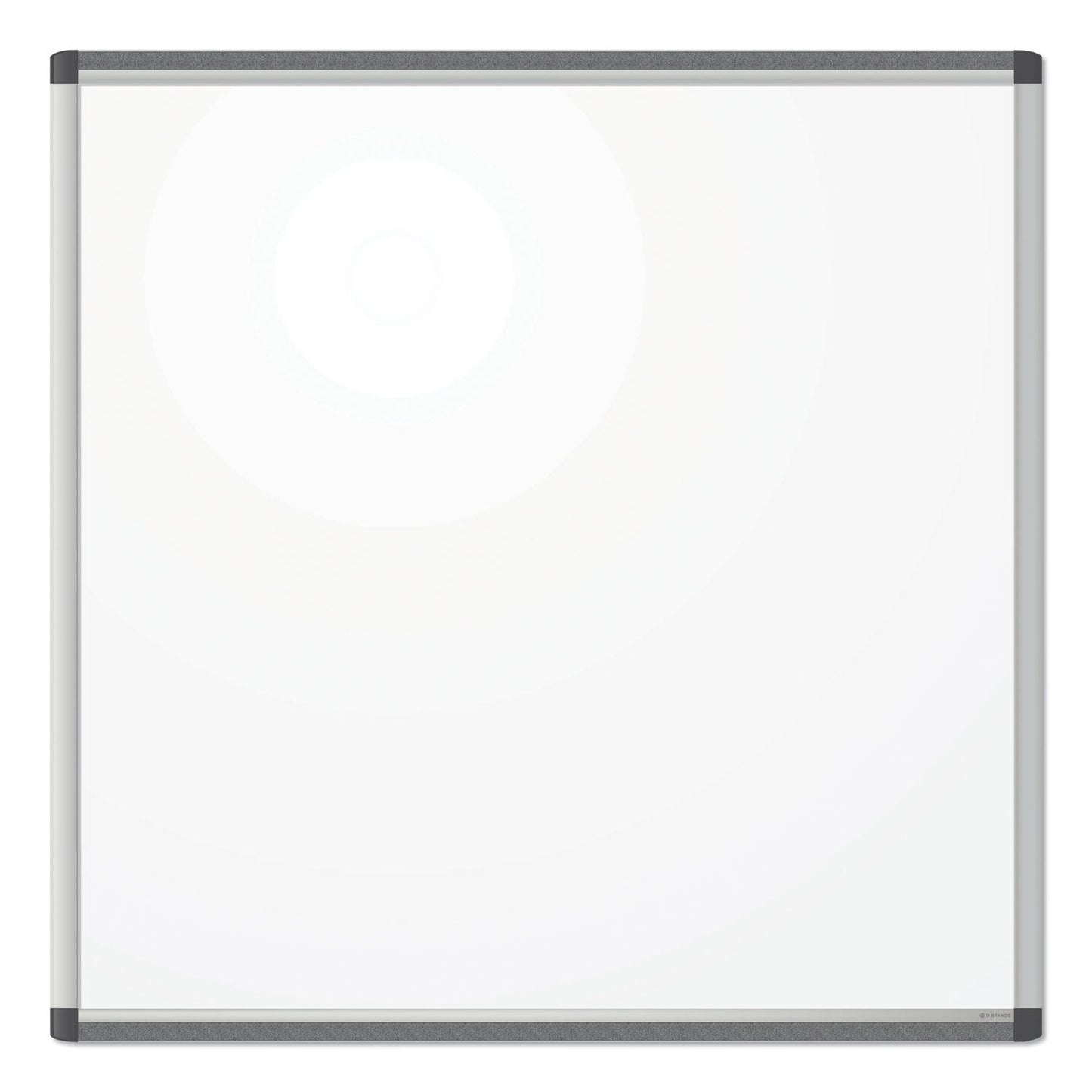 U Brands PINIT Magnetic Dry Erase Board, 36 x 36, White