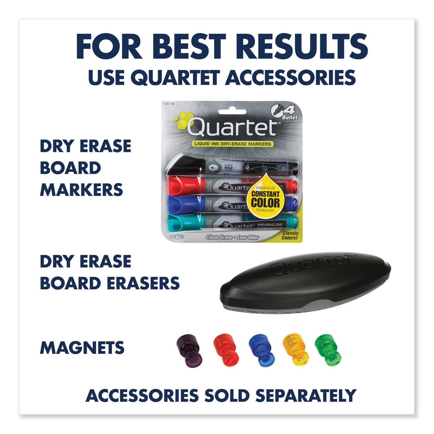 Quartet Prestige 2 DuraMax Magnetic Porcelain Whiteboard, 96 x 48, Black Frame