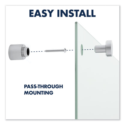 Quartet Infinity Magnetic Glass Marker Board, 36 x 24, White