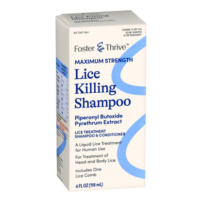 Foster & Thrive™ Maximum Strength Lice Killing Shampoo 70677118401