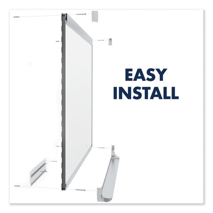 Quartet Prestige 2 Magnetic Total Erase Whiteboard, 48 x 36, Aluminum Frame