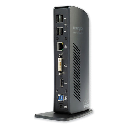 Kensington USB 3.0 Docking Station with DVI/HDMI/VGA Video, 1 DVI and 1 HDMI Out