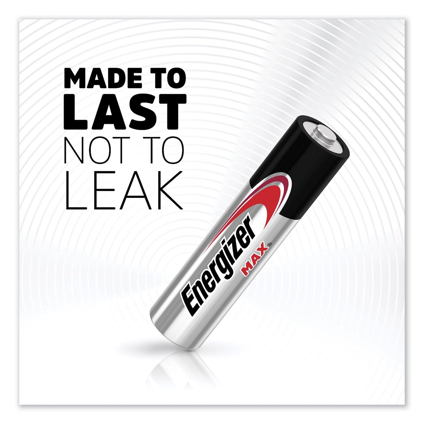 Energizer MAX Alkaline AAA Batteries, 1.5 V, 24/Pack