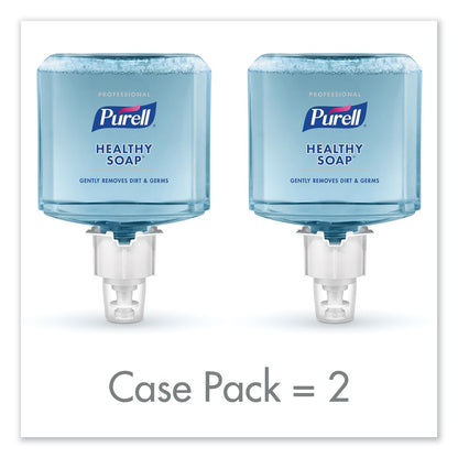 PURELL HEALTHY SOAP Gentle and Free Foam, For ES4 Dispensers, Fragrance-Free, 1,200 mL, 2/Carton