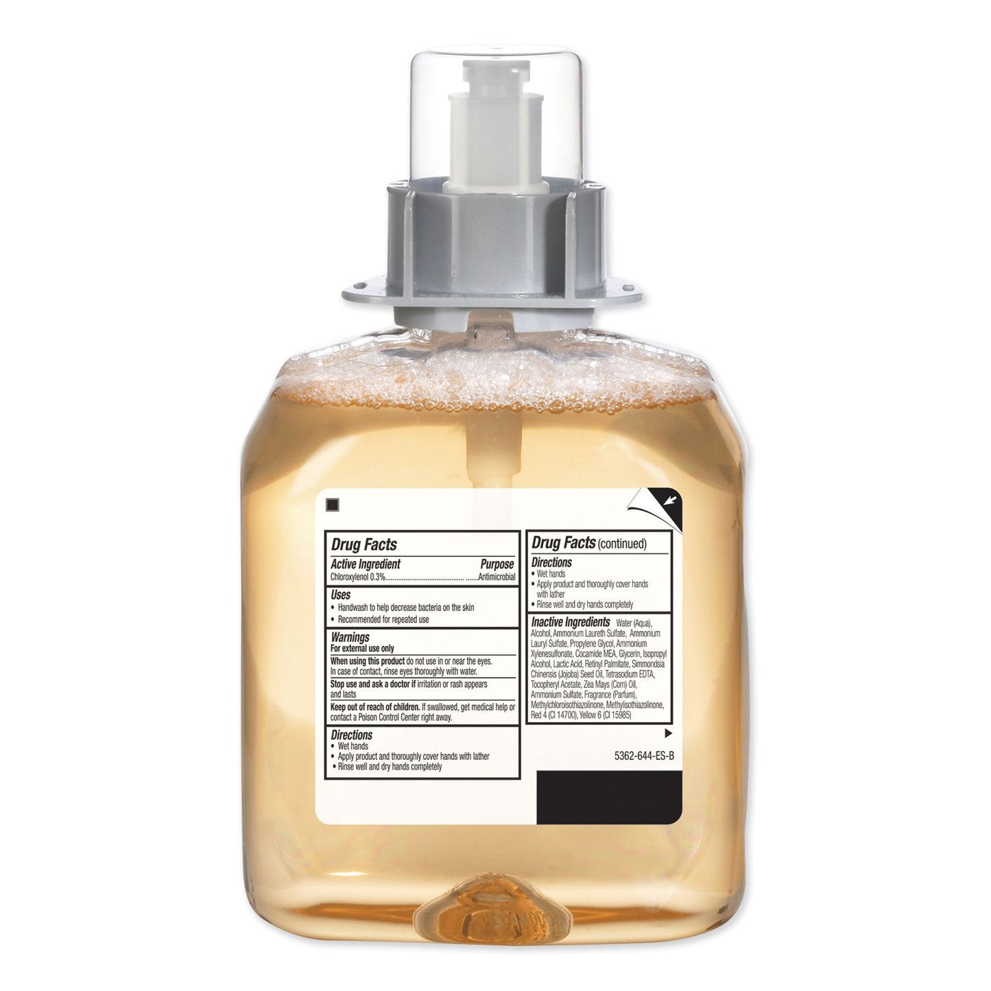 GOJO FMX-12 Foam Hand Wash, FMX-12 Dispenser, Fresh Fruit, 1,250 mL Pump