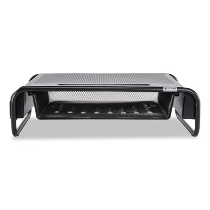 Allsop Metal Art Organizer 5 Monitor, 18" x 11.8" x 5.1", Black, Supports 30 lbs