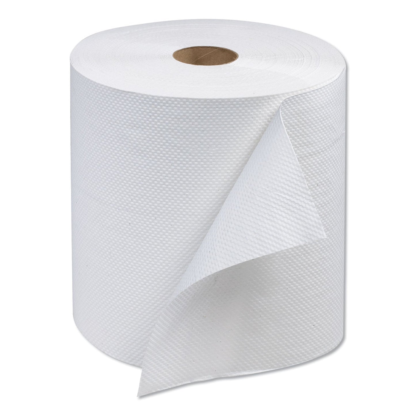 Tork Advanced Hardwound Roll Towel, 1-Ply, 7.88" x 600 ft, White, 12 Rolls/Carton