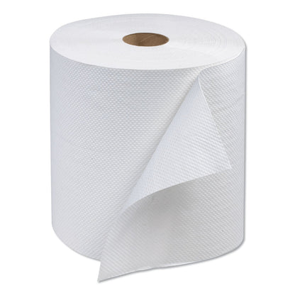 Tork Advanced Hardwound Roll Towel, 1-Ply, 7.88" x 600 ft, White, 12 Rolls/Carton