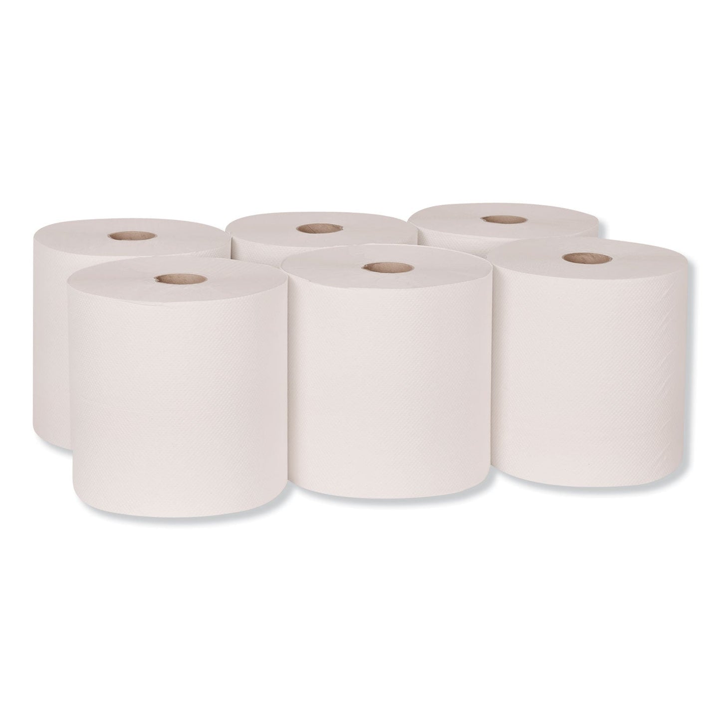 Tork Advanced Hardwound Roll Towel, 1-Ply, 7.88" x 800 ft, White, 6 Rolls/Carton