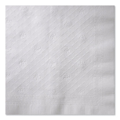 Tork Universal Dinner Napkins, 1-Ply, 17" x 17", 1/4 Fold, White, 4008/Carton
