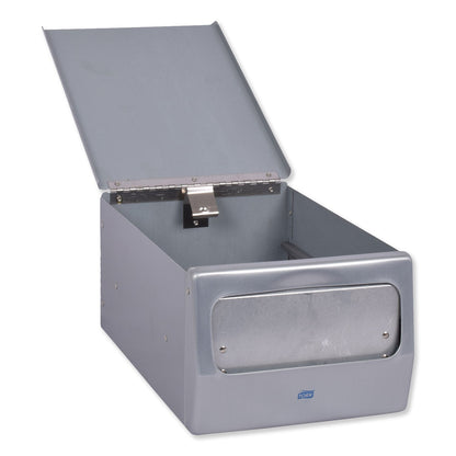 Tork Masterfold Napkin Dispenser, 7.63 x 11.75 x 5.63, Brushed Steel