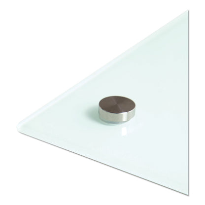 U Brands Magnetic Glass Dry Erase Board Value Pack, 72 x 48, White
