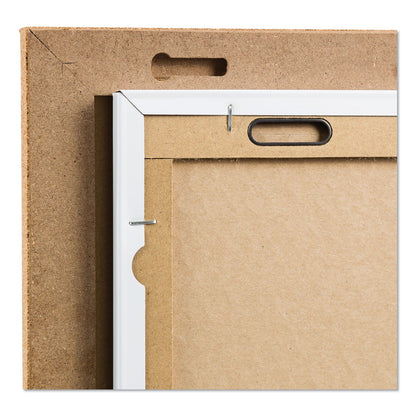 U Brands Tile Board Value Pack, 14 x 14, White/Natural, 2/Set
