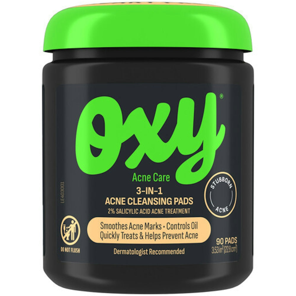 Oxy Maximum Strength 3 In 1  Acne Pads 90Ea
