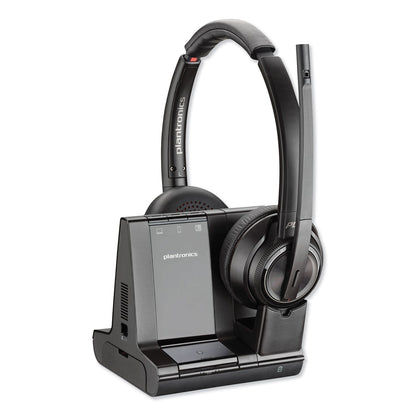 poly Savi W8220M Binaural Over-the-Head Headset