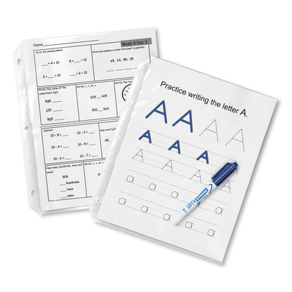 Avery Top-Load Poly Sheet Protector, Super Heavy Gauge, Letter, Diamond Clear, 50/Box