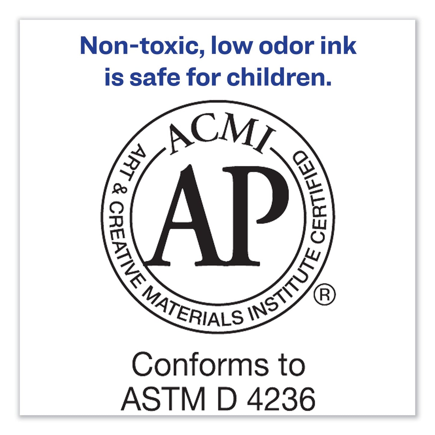 Avery MARKS A LOT Regular Desk-Style Permanent Marker, Broad Chisel Tip, Black, Dozen (7888)