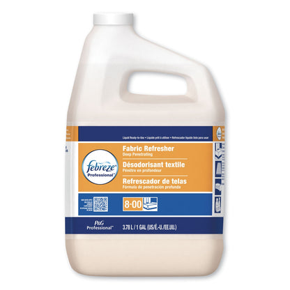 Febreze Professional Deep Penetrating Fabric Refresher, Fresh Clean, 1 gal Bottle, 3/Carton