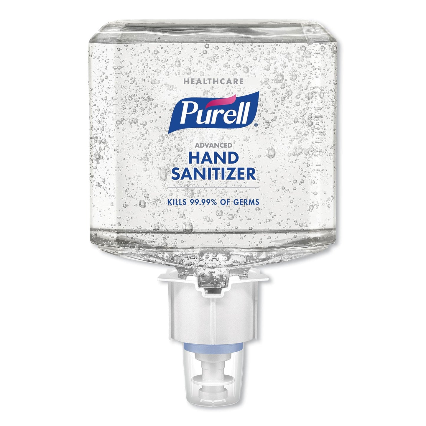 PURELL Advanced Gel Hand Sanitizer Refill, 1,200 mL, Clean Scent, For ES6 Dispensers, 2/Carton