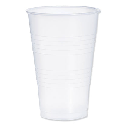 Dart High-Impact Polystyrene Cold Cups, 20 oz, Translucent, 1,000/Carton