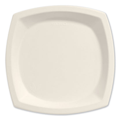 Dart Bare Eco-Forward Sugarcane Dinnerware, Plate, 10" dia, Ivory, 125/Pack