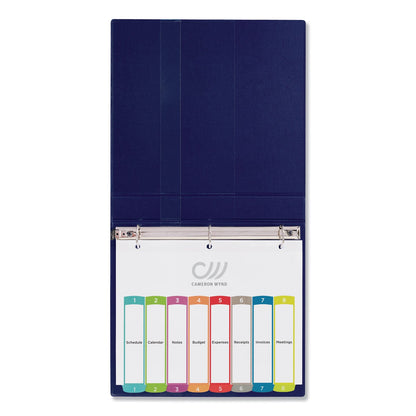 Avery Customizable TOC Ready Index Multicolor Tab Dividers, 8-Tab, 1 to 8, 11 x 8.5, White, Contemporary Color Tabs, 1 Set