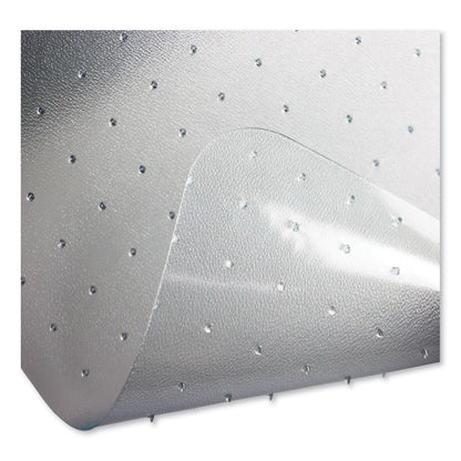 Floortex Cleartex Ultimat Polycarbonate Chair Mat for High Pile Carpets, 60 x 48, Clear