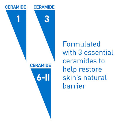 Facial Cleanser CeraVe® Hydrating Lotion 16 oz. Pump Bottle Unscented 60600053767