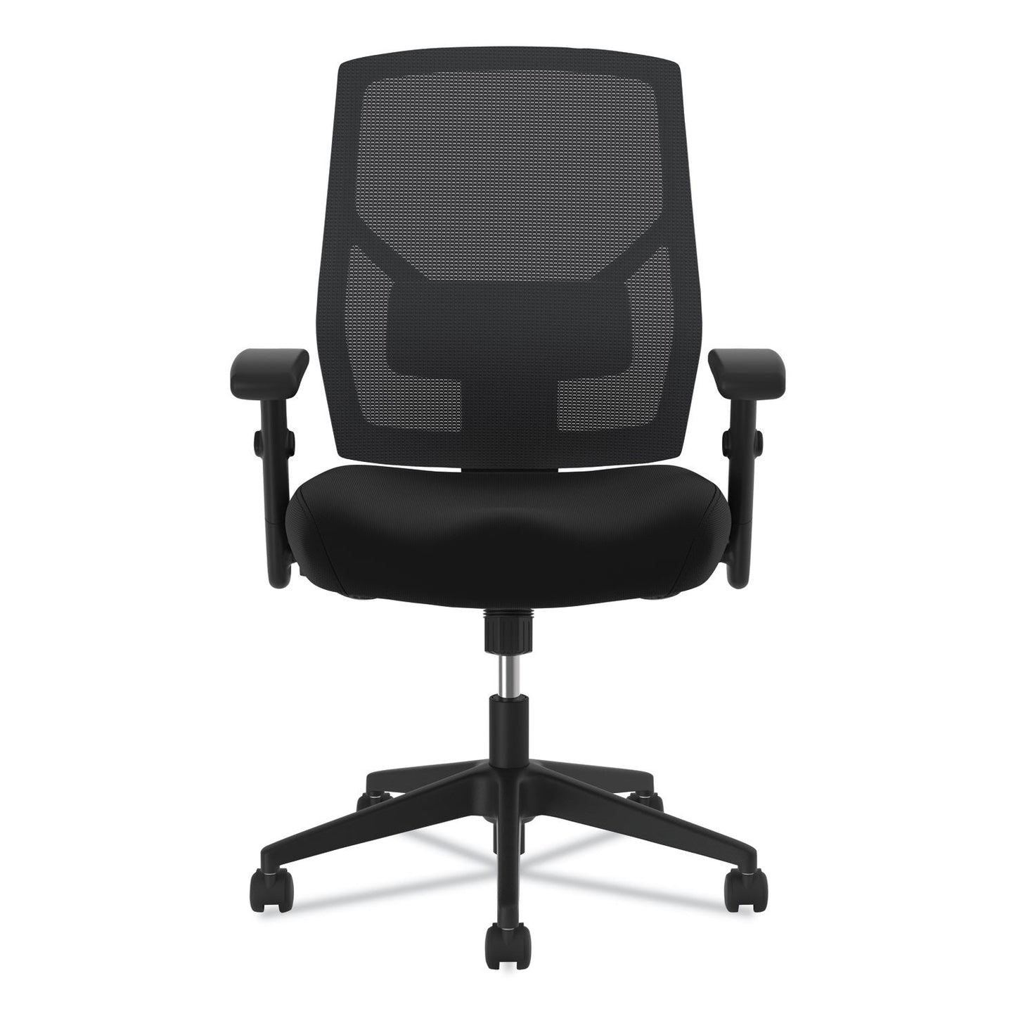 HON VL581 High-Back Task Chair, Supports Up to 250 lb, 18" to 22" Seat Height, Black