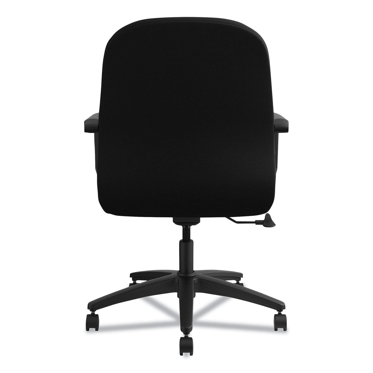 HON Pillow-Soft 2090 Series Managerial Mid-Back Swivel/Tilt Chair, Supports Up to 300 lb, 17" to 21" Seat Height, Black