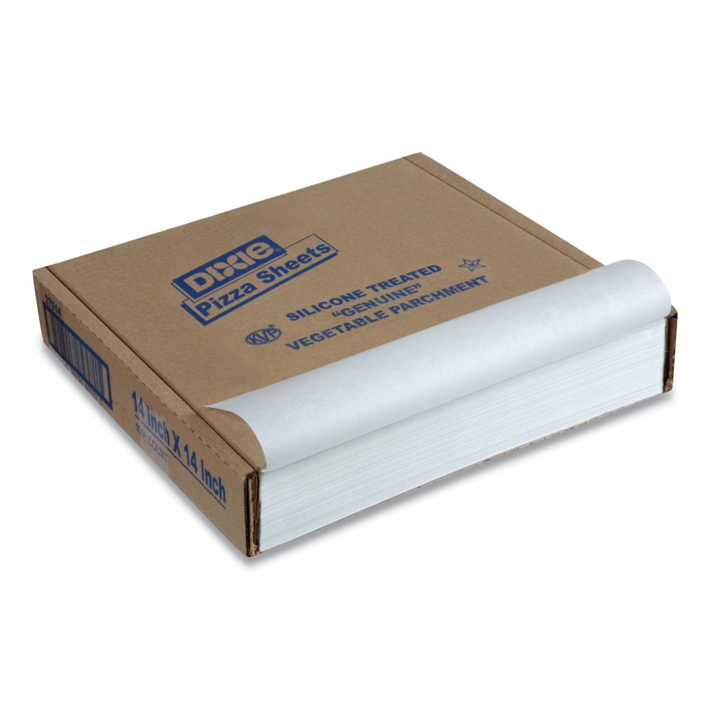 Dixie Yellow Label Parchment Pan Liner, 14 x 14, 1,000/Carton
