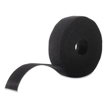 VELCRO ONE-WRAP Pre-Cut Standard Ties, 0.75" x 12", Black