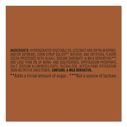 Coffee mate Sugar Free Chocolate Creme Powdered Creamer, 10.2 oz