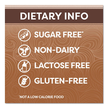 Coffee mate Sugar Free Chocolate Creme Powdered Creamer, 10.2 oz, 6/Carton