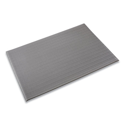 Crown Ribbed Vinyl Anti-Fatigue Mat, 24 x 36, Gray