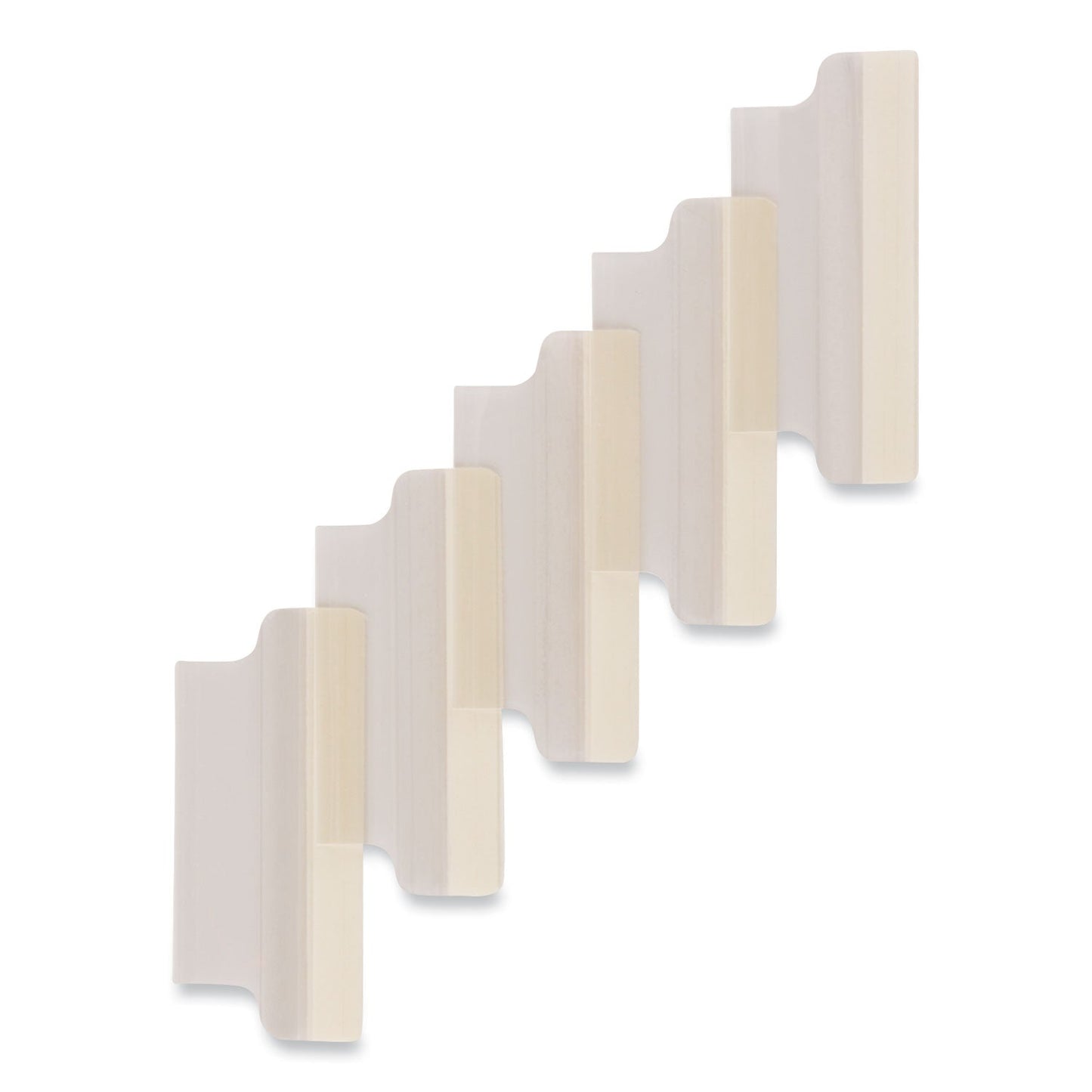 Avery Insertable Index Tabs with Printable Inserts, 1/5-Cut, Clear, 2" Wide, 25/Pack