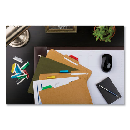 Avery Insertable Index Tabs with Printable Inserts, 1/5-Cut, Assorted Colors, 2" Wide, 25/Pack