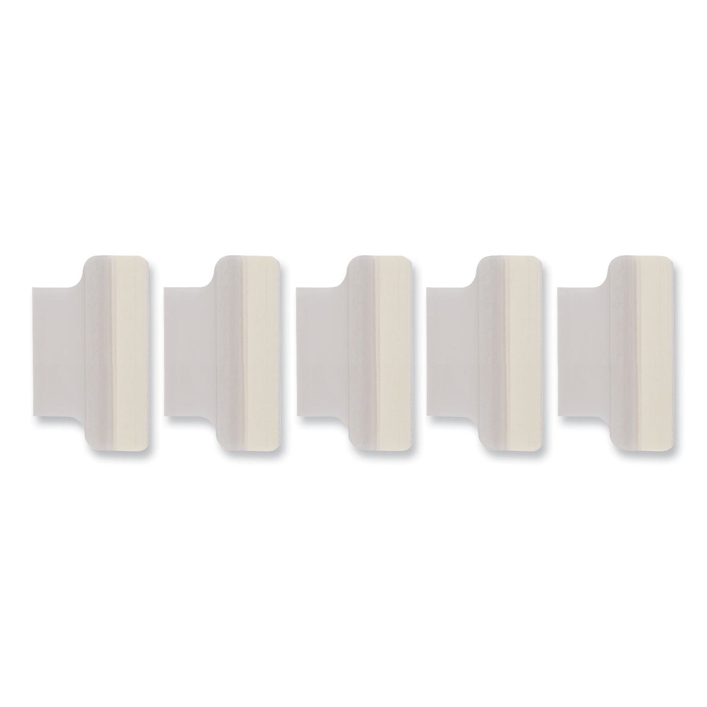 Avery Insertable Index Tabs with Printable Inserts, 1/5-Cut, Clear, 1" Wide, 25/Pack