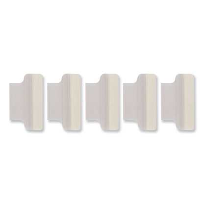 Avery Insertable Index Tabs with Printable Inserts, 1/5-Cut, Clear, 1" Wide, 25/Pack
