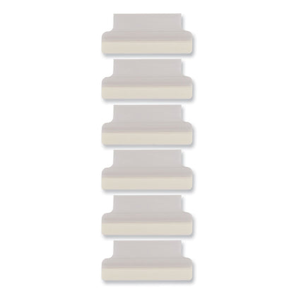 Avery Insertable Index Tabs with Printable Inserts, 1/5-Cut, Clear, 1.5" Wide, 25/Pack
