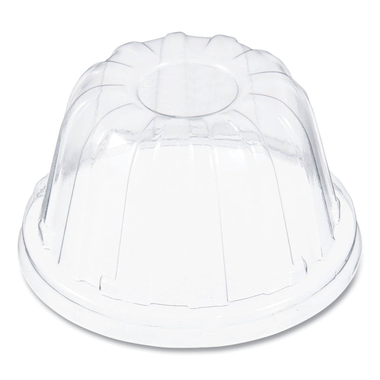 Dart D-T Sundae/Cold Cup Lids, Fits 6, 8, 12 oz Foam Cups, Clear, 50/Pack, 20 Packs/Carton