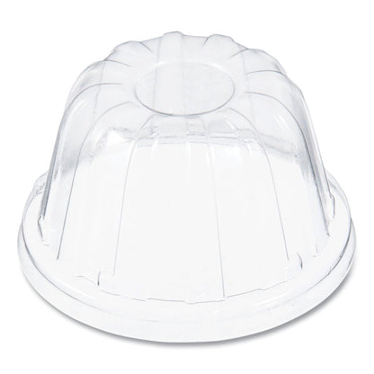 Dart D-T Sundae/Cold Cup Lids, Fits 6, 8, 12 oz Foam Cups, Clear, 50/Pack, 20 Packs/Carton