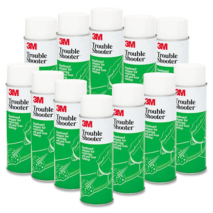 3M TroubleShooter Baseboard Stripper, 21 oz Aerosol Spray, 12/Carton