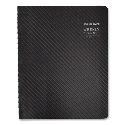 AT-A-GLANCE Contemporary Weekly/Monthly Planner, Vertical-Column Format, 11 x 8.25, Graphite Cover, 12-Month (Jan to Dec): 2023