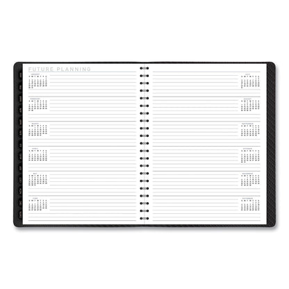 AT-A-GLANCE Contemporary Weekly/Monthly Planner, Vertical-Column Format, 11 x 8.25, Graphite Cover, 12-Month (Jan to Dec): 2023